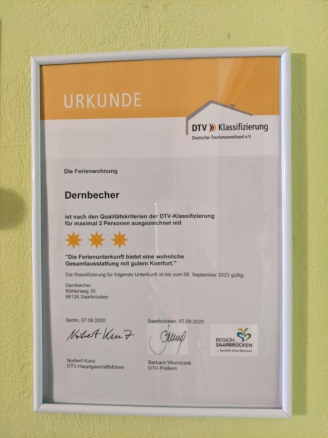 Ferienwohnung Dernbecher Saarbrücken Exterior foto